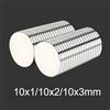 U-POLEMAG 10x1/10x2/10x3mm-20/50/100 pezzi magneti da frigorifero circolari ampiamente utilizzati negli uffici lavagna fai da te, nail art per riporre gli attrezzi da cucina