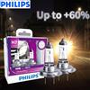 Philips H7 VisionPlus 12V 55W PX26d Faro per auto alogeno VP + 60% Luminoso Lampade per auto Luce originale Nuove lampadine 12972VPS2