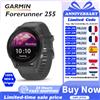 Garmin Forerunner 255 Sport Smartwatch 46mm 1.3 '' schermo a colori 14 giorni durata della batteria 4GB RAM NFC Bluetooth Wifi 5ATM impermeabile