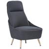 SERENA GROUP Poltrona Memphis - grigio scuro - Serena Group (unità vendita 1 pz.)