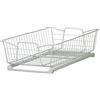 ClosetMaid - Organizer estraibile per mobiletti da 28 cm, resistente, con ripiani scorrevoli per cucina e bagno, bianco