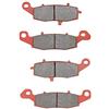 MEXITAL Pastiglie freno Ceramica organico Anteriori sinistro + Anteriori destro per GSF 600 Bandit (00-04) GSF 650 Bandit (05-06) SV 400 (00-05) SV 650 (99-18) SFV 650 (09-15) DL 650 V-Strom (04-20)
