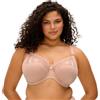 Elomi Morgan Banded Comfort & Support. Three-Section Cup, Side Frame, Stretch Lace. Solid Color Bra DD+ Bras Reggiseno Altamente Coprente, Opaco, Nero, 4G Donna