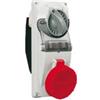 PALAZZOLI S.P.A. Presa interbloccata 3P+N+T 32A 6H - PAL 490246