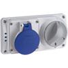 PALAZZOLI S.P.A. Presa interbloccata 2P+T 32A 230V 6H - PAL 494226