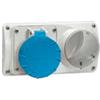 PALAZZOLI S.P.A. Presa interbloccata 2P+T 16A 230V 6H - PAL 495126