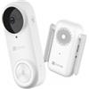 EZVIZ Video Doorbell CS-DB2C Wi-FI con suoneria e visione notturna Art. EZVCSDB2C