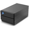 LaCie 2big Raid USB-C 40TB array disco Desktop Nero STHJ40000800