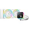DEEPCOOL Dissipatore A Liquido DeepCool LQ240 240mm RGB Bianco
