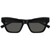 Gucci Occhiali da Sole GG1982S 001 Nero/Grigio Donna 53/18/140