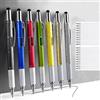 JOMPENS Set di penne multifunzione 6 in 1 -7 penne (scrittura, orizzontale, touch screen, cacciavite a testa incrociata/piatta, righello)+20 ricariche per penna. Molto adatto per fai da te, ingegneri e