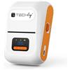 Techly Mini stampante termica Techly per etichette 203x203dpi Bianco