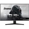 Iiyama Monitor led 23.8" Iiyama G-Master G2441HSU-B1 Full HD 1920x1080p/1ms/classe C/Nero [G2441HSU-B1]