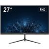 Hikvision Monitor Led 27'' Hikvision DS-D5027F3-2P2S Full HD 1920x1080 14ms classe E Nero [DS-D5027F3-2P2]