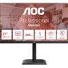 Aoc Monitor Led 27" Aoc U27E4CV 4K Uhd 3840x2160 4ms classe E Nero [U27E4CV]