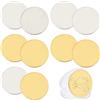 PH PandaHall 12 Moneta da Sfida Vuota, 40mm Metal Stamping Blanks Monete Vuote in Ferro Rotondo Dischi Incisi al Laser per Regali di Compleanno Fai-da-Te Collezione di Artigianato Gioielli,Oro/Platino