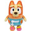 BlueY Dress & Play Baby Bingo, pratica le abilità motorie vestendo baby bingo, super morbido 25,4 cm peluche con bottoni, cerniera, fibbia e lacci delle scarpe