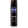 NIVEA cura Uomo cura di rasatura PROFONDO CLEAN RASATURA SCHIUMA DA BARBA Set di 2 PACCO (2 x 200 ml)