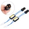 AINYSZIN Cavo Canbus Decodificatore LED per auto Luci per auto NO Errore Avvertimento Canceller Decoder T10 12V 2 pezzi Resistenza di carico OCB
