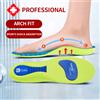 Solette ortopediche per piedi Sport Soletta ammortizzante per scarpe Supporto per arco plantare Modelli per fascite plantare Cuscinetti Uomo Donna Suola