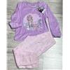 Disney Pigiama a Maniche Lunghe e Gambe Lunghe per Bambine Frozen, Viola Chiaro 7 Anni