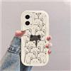 hdqICase Compatibile con OPPO A76 4G/OPPO A96 4G Bianco Cover
