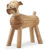Kay Bojesen Tim figurine 8,5 cm decorazione natalizia in legno, legno chiaro