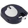 Q-Connect Nastro per etichettatrice Q-Connect compatibile con Dymo LetraTag - plastica nero/bianco - 12 mm x 4 m - KF18835