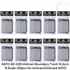 KATO 40-033 Unitram piastra binario dritto scala N 2,4 pollici grigio non...