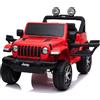 Biemme Bcs Macchina Elettrica per Bambini 2+Anni Jeep Wrangler 12V Rosso 1122 R Biemme Bcs