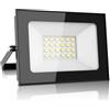papasbox Faro LED 12V, 20W Faro LED super luminoso 1600LM Faro esterno 3000K bianco caldo, IP65 impermeabile Spotlight per giardino, cortile, terrazza, piazza, fabbrica