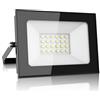papasbox Faro LED da esterno da 20W 12V 1600LM, impermeabile IP65, bianco freddo 6000k, luci di sicurezza LED super luminose per giardino, patio, terrazzo