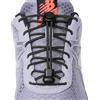 SMATLELF 1 paio di lacci per scarpe da ginnastica elastici senza cravatta lacci per scarpe chiusura allungabile lacci pigri lacci in gomma rapida lacci rotondi