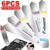 NONE 6/1 pezzi lama in acciaio inossidabile morbida ultra sottile leva per telefoni tablet schermo strumenti di apertura batteria per Samsung iPhone iPad apri