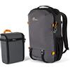 Lowepro Trekker Lite BP 250, Zaino per Fotocamera con Inserto Rimovibile, con Sistema di Cinghie per Accessori, Borsa per Fotocamera Mirrorless, Compatibile con Sony Alpha 7, Grigio