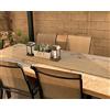 Light & Pro Runner da tavola reversibile in iuta intrecciata, naturale, biologico, ecologico, rustico, vintage, 33 x 183 cm