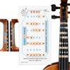 FFG NOTE THE DIFFERENCE Fantastica Guida per le Dita del Violino - Guida Completa per Violino Tastiera da 3/4