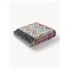 Missoni Coperta in lana con frange Perseo -