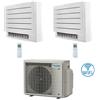 Daikin Climatizzatore GARANZIA ITALIA Daikin Serie FVXM-A Console Pavimento Perfera WiFi R32 Dual Split Inverter 12000 + 12000 BTU con U.E. 2MXM50A9 Classe A+++/A++ NOVITÀ