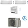 Daikin Climatizzatore GARANZIA ITALIA Daikin Perfera All Seasons + Console Pavimento Wifi Trial Split Inverter 7000 + 7000 + 12000 BTU con U.E. 3MXM52A9 Classe A+++/A+++ NOVITÀ
