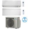 Daikin Climatizzatore GARANZIA ITALIA Daikin Perfera All Seasons + Stylish Wifi Dual Split Inverter 9000 + 12000 BTU con U.E. 2MXM40A9 Classe A+++/A++ NOVITÀ