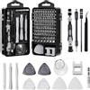 HOHXEN 115 in 1 Set Cacciaviti di Precisione, Piccolo set di Bit Cacciaviti, Kit di Utensili per Riparazioni Elettroniche Fai da te, Computer Portatile, iPhone, Computer, Micro PC, MacBook, PS4