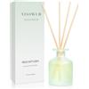YISOWUH diffusore di oli essenziali-profumatore per ambienti-diffusore profumo ambiente - 1 Pack 100ml Lino pulito con 8 bastoni, profumo di lunga durata per la casa, bagno