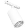 Eglo Accessorio per sistema Easy Track, adattatore faretti da soffitto per binario, lampada spot da incasso, accessorio binario luce soffitto, plastica bianca, attacco GU10