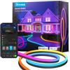 Govee H61A8 Outdoor Neon Strip Lights 10m Striscia LED Wi-Fi Bluetooth RGBIC