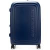Mandarina Duck LOGODUCK + Trolley Large EXP, blu profondo, Logo +