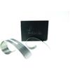 Lebrun 92210420612 Arabesque - Portasciugamani in Acciaio Inox e Ardesia