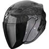 Scorpion Casco Moto Jet Scoprion EXO-Z1 CARBON ONYX Nero