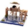 Bertoni S.r.l. Trabucco di Mare o Palafitta per Presepe e Modellismo