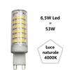 F.a.n Europe Lighting S.r.l. G9 Lampadina a led 6,5w Luce Naturale 4000k 700 Lumen fan Europe